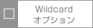 Wildcardオプション