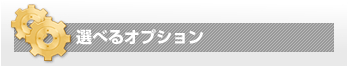 選べるオプション